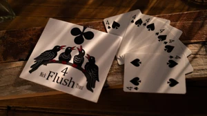Nick Trost Packet Trick - 4 Flush - Superb Card Magic Brand New - Picture 1 of 2