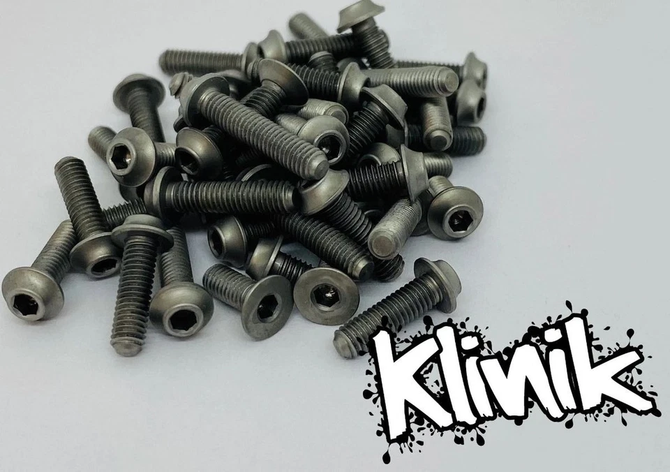 Klinik RC Schumacher Mi9 Titanium Top Screw Set (72) - Image 1 of 4