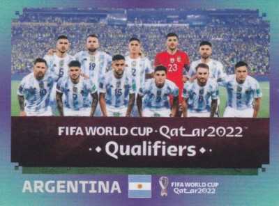 Panini Sticker Football World Cup 2022 Arg 1: Argentina Team / Team Image NEW PRODUCT