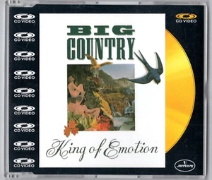 Big Country - CDV CD-VIDEO - KING OF EMOTION © UK 1988 # PAL 080 464-2 - Foto 1 di 2