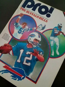 Vintage 1980 MIAMI DOLPHINS vs BUFFALO BILLS PRO Program Magazine Football NFL - Picture 1 of 3