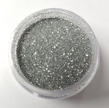 BioGlitter - Silver Biodegradable Cosmetic Glitter Bath Bomb Soap Bubble Bar