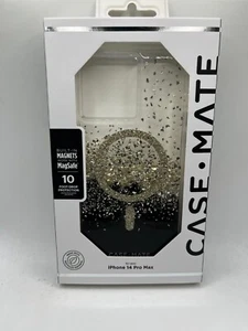 Coque Case-Mate MagSafe Karat Oynx pour iPhone 14 Pro Max (6,7") - Transparente étincelante - Photo 1 sur 4