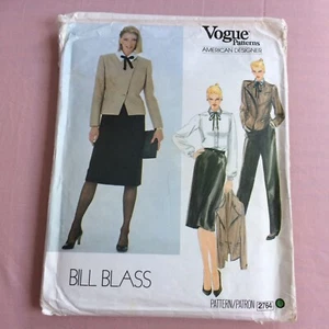 Vintage 1970s Vogue Patterns Bill Blass # 2764 Sewing Pattern Size 12 - Picture 1 of 6