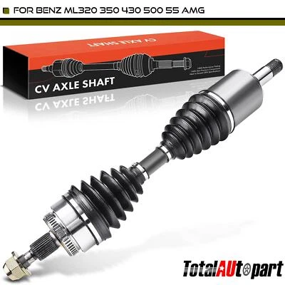Conjunto de eje CV para Mercedes-Benz ML320 ML350 430 500 55 AMG lado del conductor delantero Foto 1 de 4