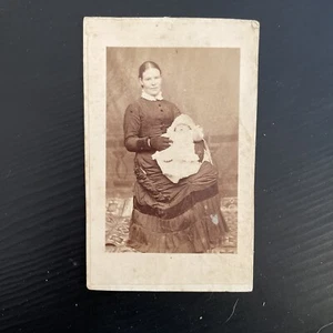 CDV Cabinet Studio Card Photograph Photo Art 1880s Goldrush Cafe Art Junk - Picture 1 of 2