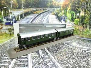 Märklin 43192 - H0 - DB -Doppel-Personenwagen 2./3.Kl.- grün - OVP - #D4892 - Bild 1 von 12