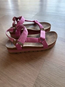 Sandalias de plataforma con tiras Reef para mujer CUSHION REM HI rosa Malibú CJ0220 talla 9 - Imagen 1 de 6