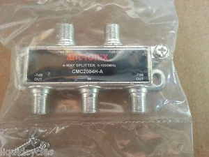 Pack of 3: 4 WAY ANTRONIX COAX CABLE SPLITTER CMC2004H-A 5-1000 MHz - Picture 1 of 2