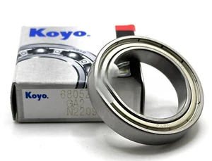 6805 ZZ KOYO RODAMIENTO RÍGIDO DE BOLAS, METAL BLINDADO 25x37x7mm 61805-ZZ - Imagen 1 de 4