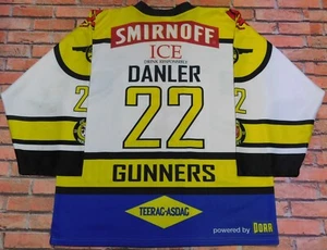 MAGLIA SHIRT TRIKOT ICE HOCKEY GHIACCIO EC ZIRL GUNNERS DANLER 22 tg. L - Imagen 1 de 2