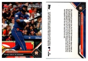 Yordan Alvarez Houston Astros 2023 MLB TOPPS NOW® Card PS-6 - Picture 1 of 1