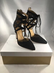 Mercanti Fiorentini Ghillie Pump -  Black (NIB) Woman's Size 8 MSRP $299 - Picture 1 of 8