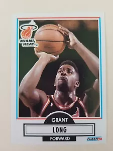 Grant Long - Miami Heat - #100 Fleer 1990 - Picture 1 of 1