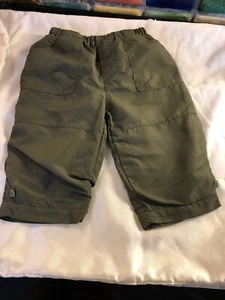 ADAMS Baby Boys Olive Green Soft Touch Elasticated Waist Trousers Age 3-6 Months - Picture 1 of 4