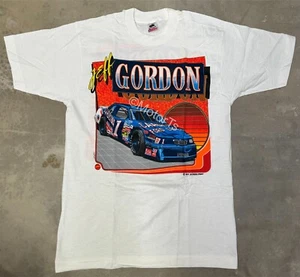 Vintage NIB 1991 Jeff Gordon / Carolina Ford / Nascar Busch Series Tee - Medium - Picture 1 of 7