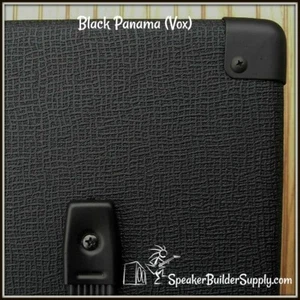Black Panama tolex (Vox, HiWatt, etc) ~ 18" ROLL WIDTH, per yd - Picture 1 of 1