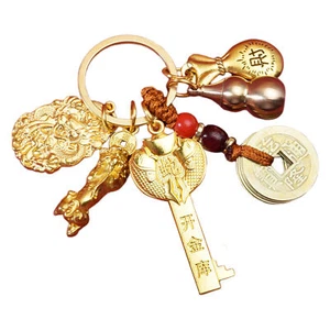 2025 Snake Year Zodiac Keychain Car Pendant New Year Ornaments Snake Key Pendant - Picture 1 of 10