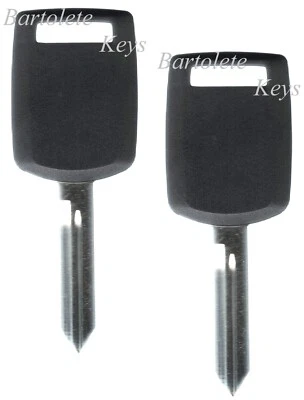 2 llaves de coche transpondedor de repuesto aptas para 1998 1999 2000 2001 2002 Lincoln Town Car Foto 1 de 4