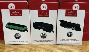 NUEVO PARA 2025 SELLO RECUERDO ADORNOS TRENES LIONEL CONJUNTO DE 3-30 EN SERIE - Imagen 1 de 4