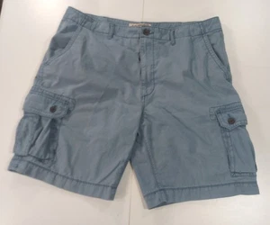 Arizona Jeans shorts mens 40 Blue cargo 100% cotton twill pockets - Picture 1 of 8