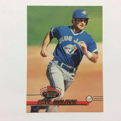 1993 Topps Stadium Club - Paul Molitor #627 - Image 1 of 2
