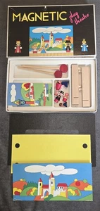Vintage Magnetic Play Theatre Original Tofa Albrechtice Puppet Show  - Picture 1 of 4