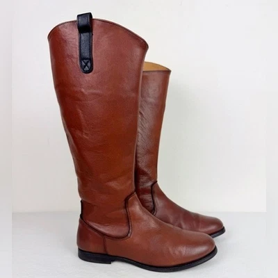 Sebago Plaza Tall Boot (Women's) - Cognac Leather - Image 1 of 4