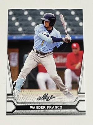 2021 Leaf Multi Sport Multisport #10 - Wander Franco - Princeton Rays - Image 1 of 2