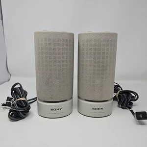 Sony SRS-88 PC High Performance Amplified Active Speaker System Pair Japan - Picture 1 of 14