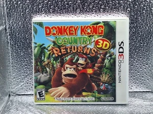 Donkey Kong Country Returns 3D Nintendo 3DS Tested Complete Authentic - Picture 1 of 7