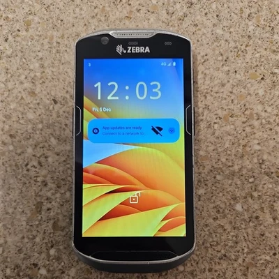 Zebra TC57 Barcode Scanner Sim Slot Unlocked Android 14 Great Battery Health 011 - Image 1 of 4