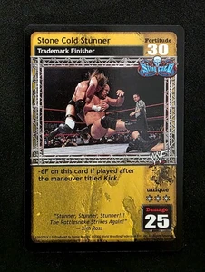 2000 Comic Images WWF Raw Deal #NNO Stone Cold Stunner Promo SP - Picture 1 of 2