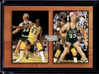 1993-94 Hoops Magic Johnson Larry Bird вставки #MB1 - Изображение 1 из 2