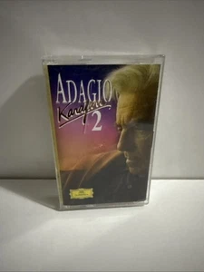 'Adagio' Herbert Von Karajan Berliner Philharmonike Deutsche Grammophon Cassette - Picture 1 of 5