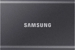 Samsung - T7 1TB External USB 3.2 Gen 2 Portable SSD with Hardware Encryption... - Picture 1 of 6