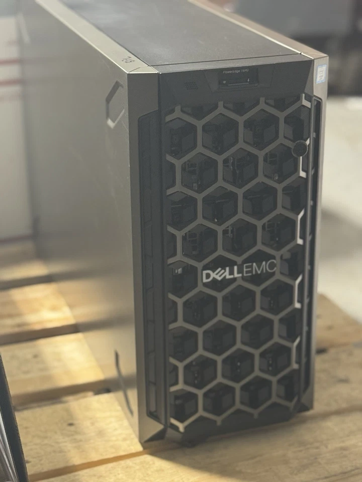 Dell PowerEdge T640 Server 2x Gold 5118-128GB RAM H740P 2x  960GB SSD-Nice - Image 1 of 4