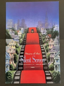 Stars of the Silent Screen 29c 1994 primer día programa de ceremonia Sc# 2819-28 - Imagen 1 de 3