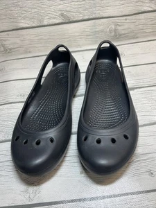 Ballerine donna Crocs Kadee nere taglia 6 #11215 - Foto 1 di 8