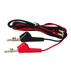 Butt-Set Replacement Cord Red/Black Clips to Spades - Picture 1 of 1