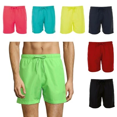 Herren Badehose Schwimmshorts Schwimmhose Kurze Hose Neon Shorts XS S M L XL XXL - Bild 1 von 4