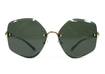 Tory Burch Sunglasses TY6111 334371 Shiny Gold Butterfly with Dark Green Lenses - Image 1 of 4