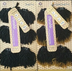 Capelli umani durevoli tutto in uno - 2*10''+12''+14'' 200g - 6pz - Jerry Small - Foto 1 di 3