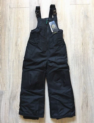 Nuevo Mono con tirantes de nieve C9 Champion Snowboard Esquí Niños Niños XS 4-5 Negro Foto 1 de 4