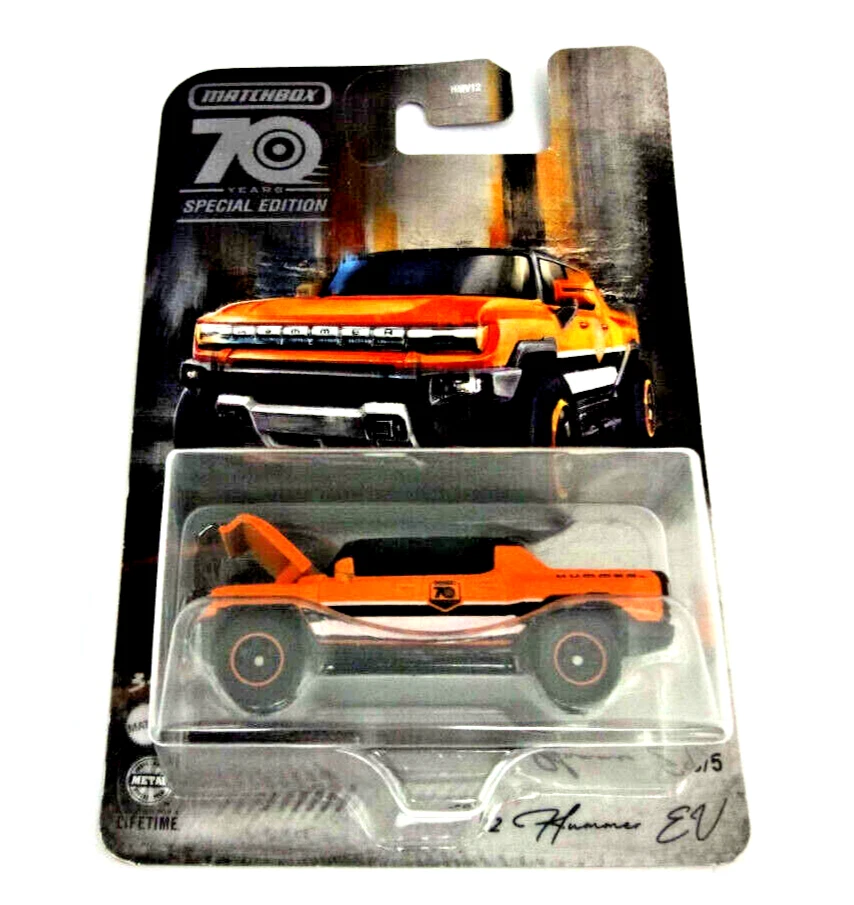 Matchbox - Hummer EV Pick-Up - Parti Mobili - Edizione Speciale 70 Anni - HMV15 - Immagine 1 di 2