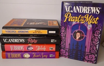 V.C Andrews Hc Book Bundle X5 Virginia Andrews Ruby Melody Heart Song Pearl Mist - Image 1 of 4