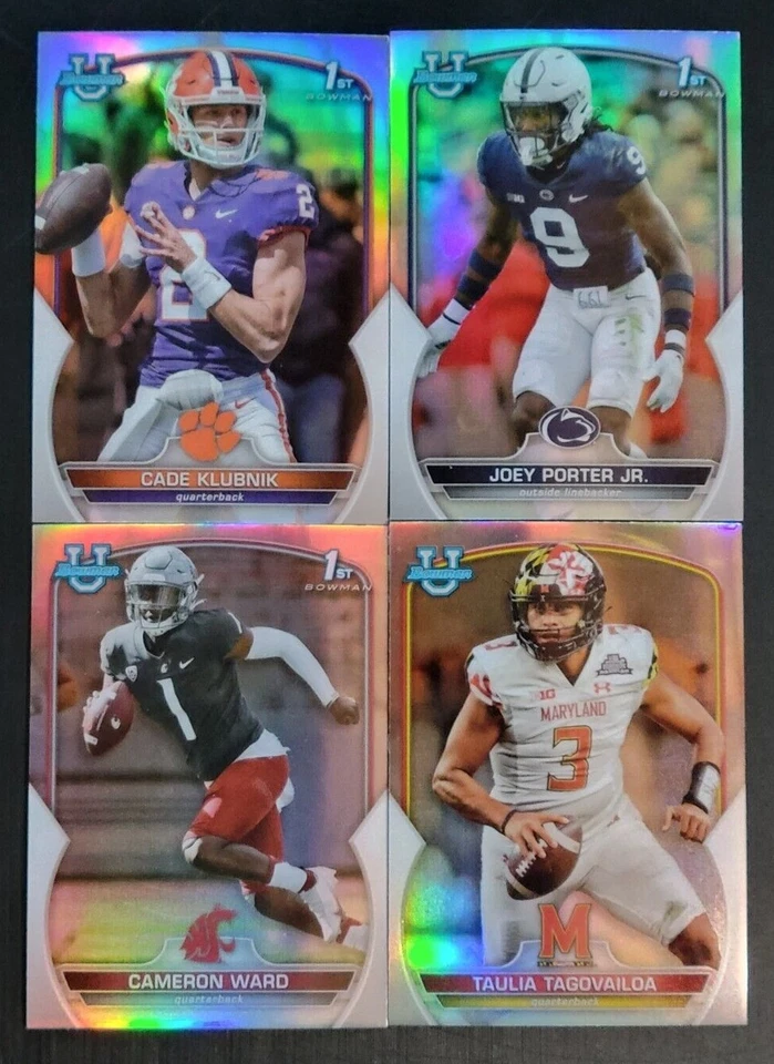 2022 Bowman University Chrome REFRACTORS 1-100 You Pick the Card - Image 1 of 1