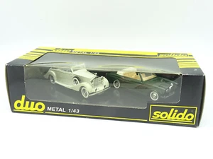 Solido 1/43 - Duo Box Rolls Royce Phantom III and Corniche - Picture 1 of 1