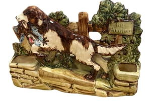 Vintage McCoy Pottery Retriever BIRD HUNTING DOG "No Hunting" Planter 12" x 8" - Picture 1 of 22