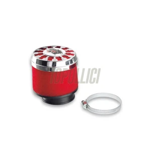 Filtro aria RED FILTER MALOSSI E13 Ø 60 dritto per carburatori PHBG 15-21, PHBL - Foto 1 di 2